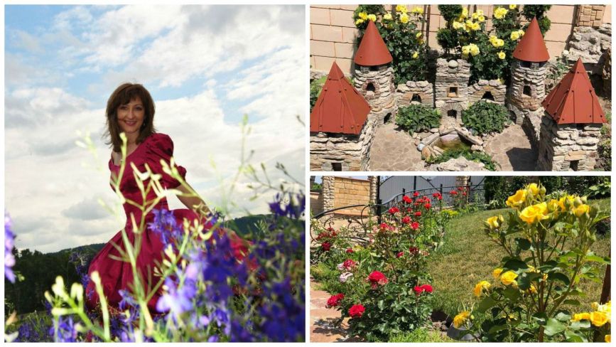 Казковий сад із сотнею видів троянд: історія кременчанки, яка біля свого дому вирощує море квітів