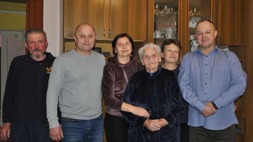100-річний ювілей відзначила жителька Бучача Ганна Свистіль