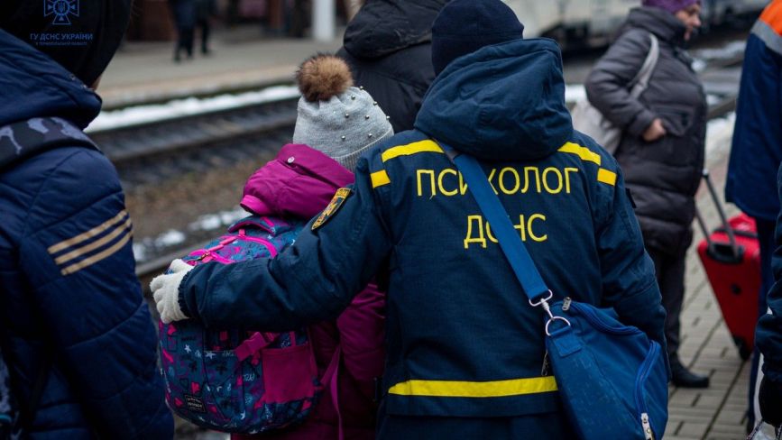 На Тернопільщину прибув ще один евакуаційний потяг із Донецької області