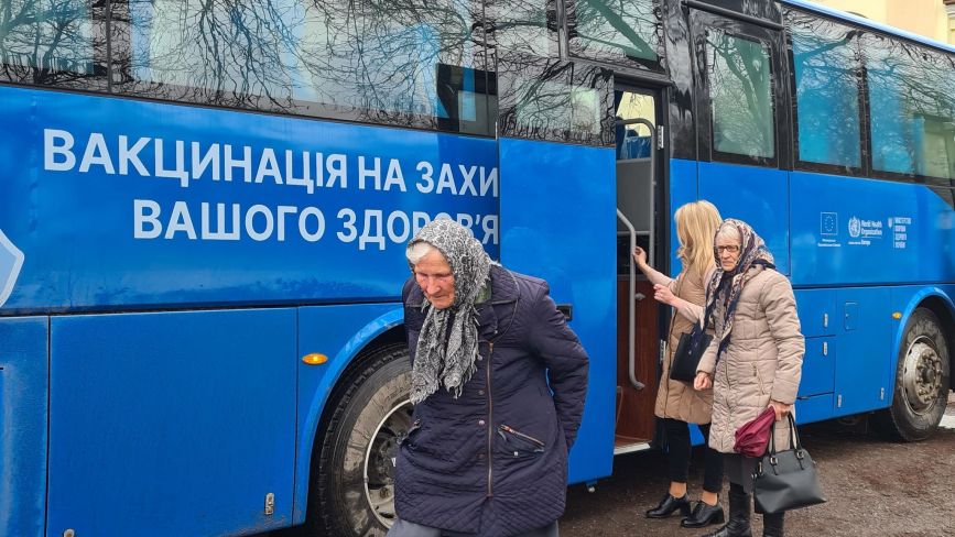 На Тернопільщині почав працювати вакцинальний автобус