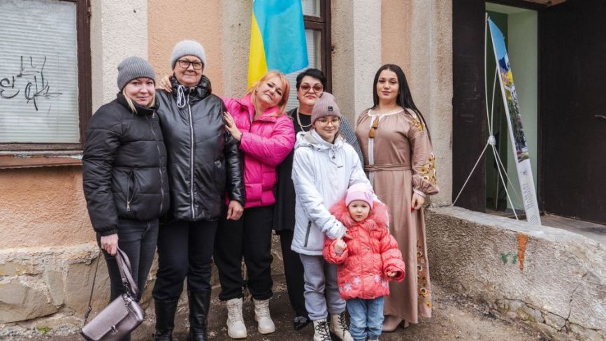 У Тернополі відкрили гуманітарний хаб для внутрішньо переміщених осіб з Рубіжного