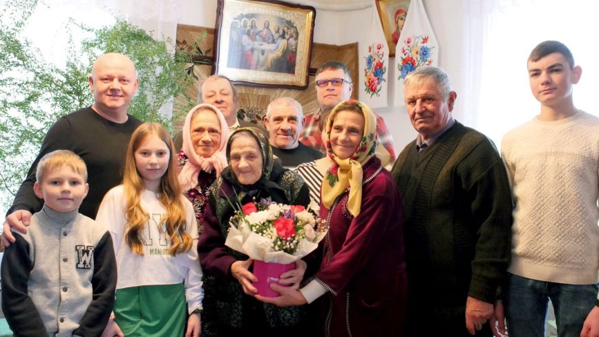 100-літній ювілей відзначила жителька Тернопільського району