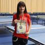 Тернополянка стала призеркою чемпіонату України з настільного тенісу