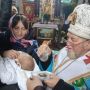 Митрополит Василій охристив шосту дитину подружжя з Тернопільського району
