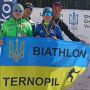 Тернопільські біатлоністи здобули «срібло» змішаної естафети на чемпіонаті України