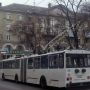 Увага!!! У Тернополі через обледеніння контактної мережі тимчасово не курсують тролейбуси