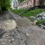 На Гайовій та Сахарова ремонтують двори та тротуари. Пишіть в коментарях вулиці, де це необхідно також