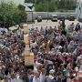 Заборонений хресний хід прийшов у Почаївську лавру