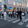 Тернопіль зупинився на одну хвилину, щоб вшанувати воїнів