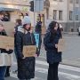 Із прапором та плакатами згадали полеглих у війні воїнів та цивільних під час акції «Вшануй»