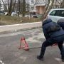 На Корольова демонтували кілька паркувальних блокіраторів