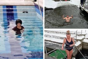 Як на Тернопільщині відзначили Хрещення Господнє: добірка із соціальних мереж