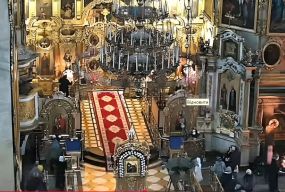 У Почаївській лаврі 7 січня відправили святкове богослужіння: коментарі російською