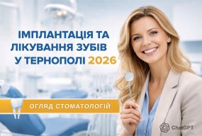 Імплантація зубів в Тернополі у 2026 році: де ставити імпланти, скільки коштує — огляд стоматологій (партнерський проєкт)
