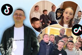 Учитель музики з села на Тернопільщині завірусив TikTok: кліпи учнів збирають мільйони переглядів