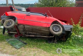 У Скоморохах п'яний водій вчинив ДТП під час втечі від патрульних