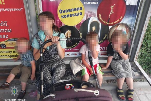 До п'яної вагітної тернополянки з чотирма дітьми викликали швидку та поліцію