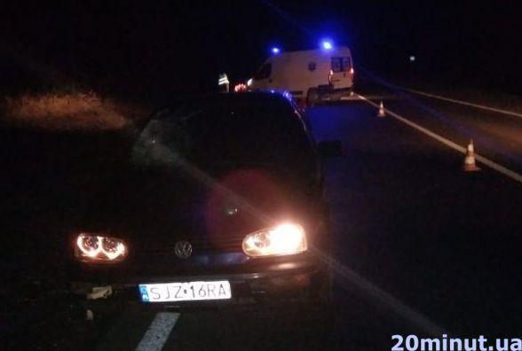 В нічній ДТП на Збаражчині загинув пішохід