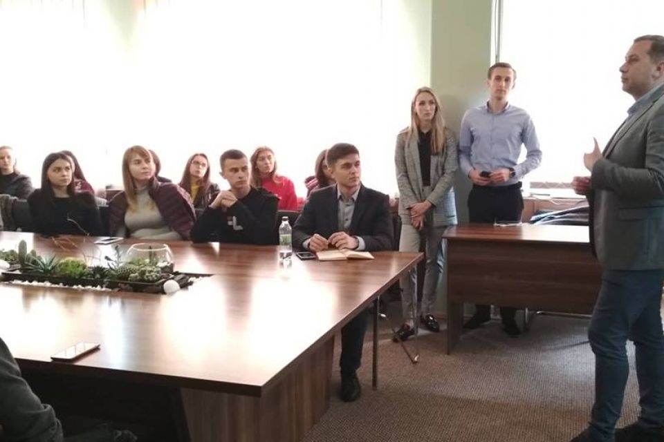 24-річний делегат від України до ООН поділився досвідом із тернопільськими студентами