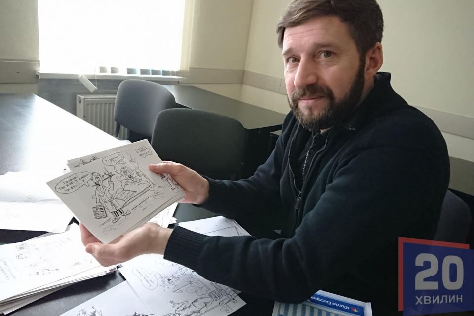 За 11 років в "RIA плюс" було майже тисяча карикатур. Про що вони?