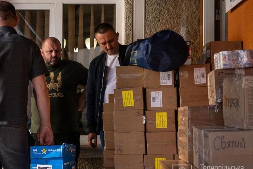 Сергій Надал: «З Тернополя допомога нашим хлопцям на передовій йде постійно» (пресслужби)