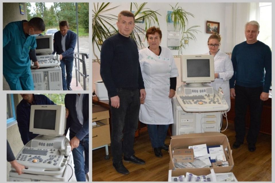 У Лановецьку лікарню передали нове обладнання для кабінету кардіології