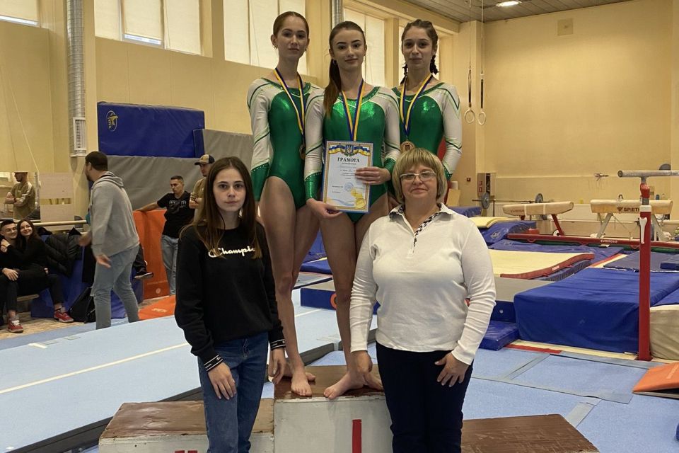 Спортсменки з Тернополя вибороли третє місце на чемпіонаті України зі спортивної гімнастики
