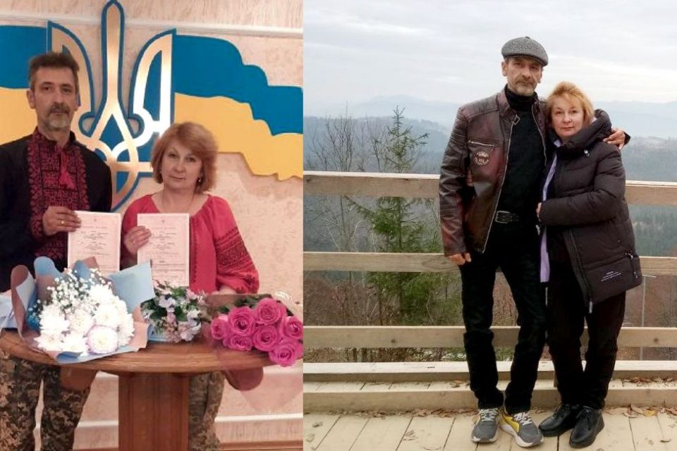 На фронті мають один бліндаж на двох: закохані із 44-ої бригади одружилися на Донеччині