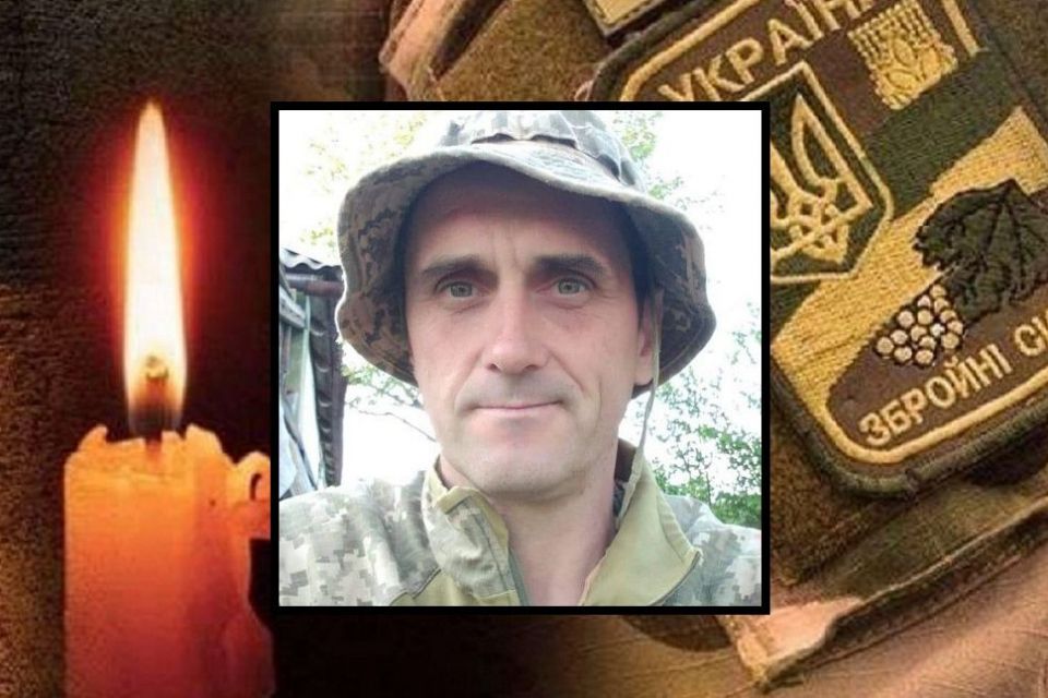 Переїхав з Донеччини з дружиною і 5 дітьми, сини зараз теж на фронті. Прощаються з Юрієм Ожоганичем