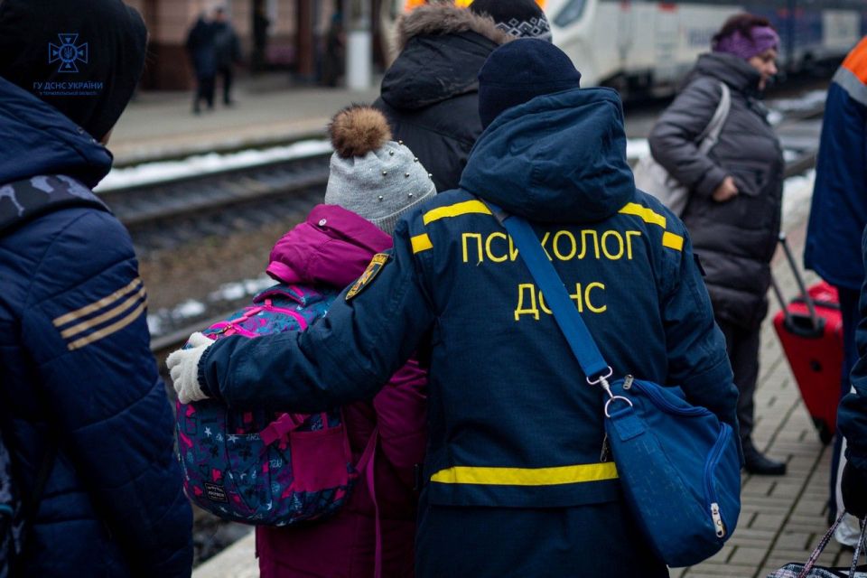 На Тернопільщину прибув ще один евакуаційний потяг із Донецької області