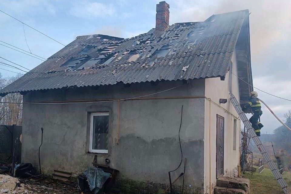 В Озерній горів житловий будинок
