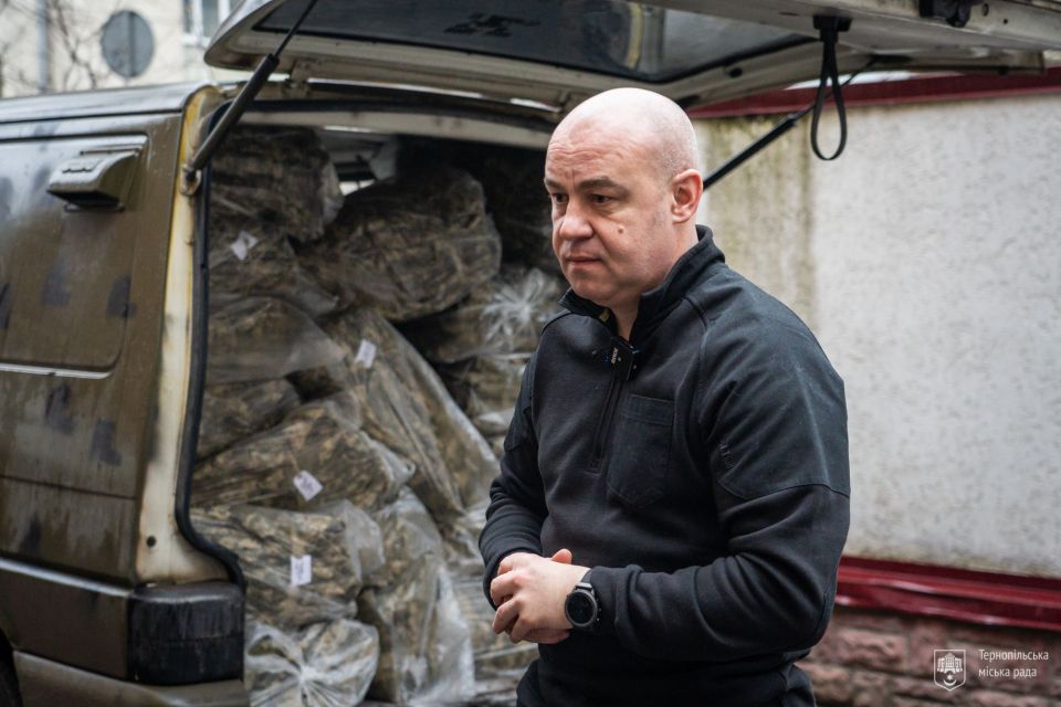 Сергій Надал: На фронт відправили нові комплекти зимової військової форми (пресслужби)