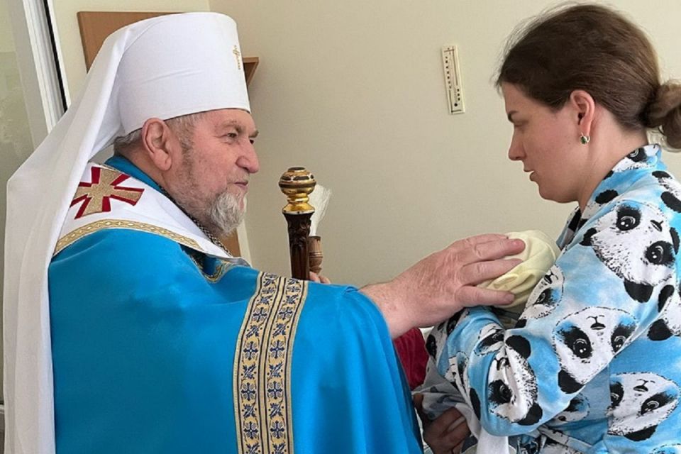Митрополит Василій благословив пацієнтів Тернопільського перинатального центру «Мати і дитина»