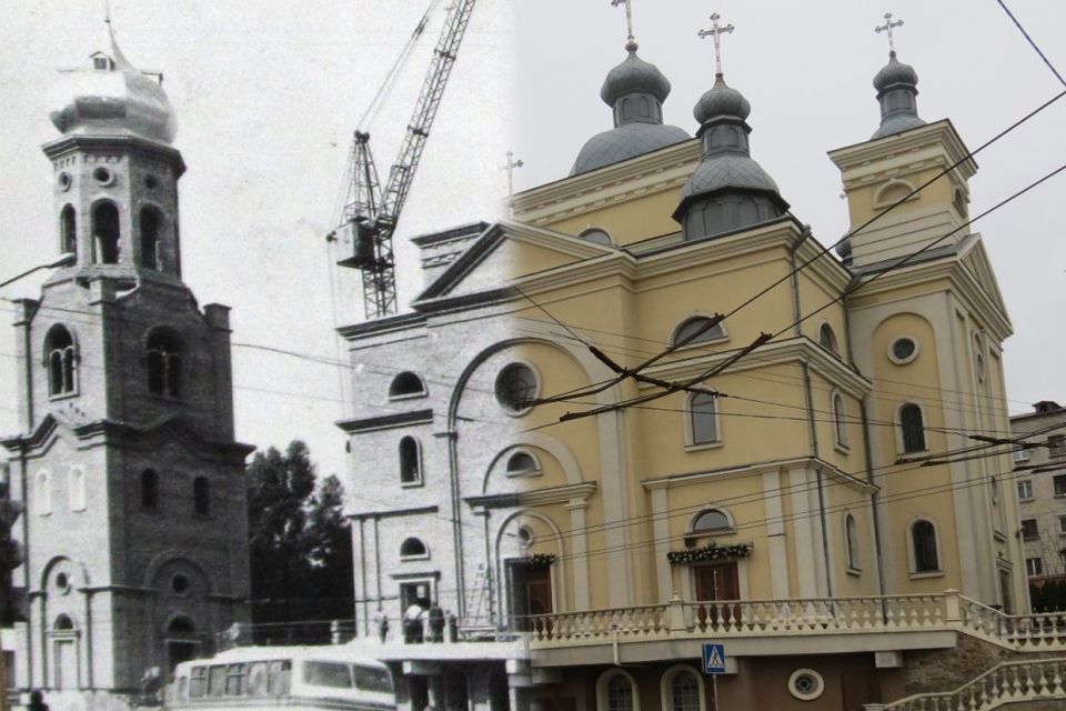 Її підірвали більшовики та відбудували вже за Незалежності: як змінювалась Жовта церква у Тернополі