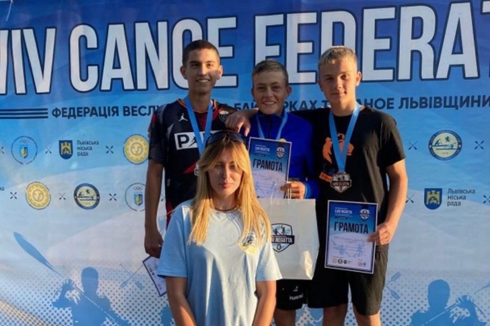 Юні тернопільські веслувальники успішно виступили на International Lviv Regata