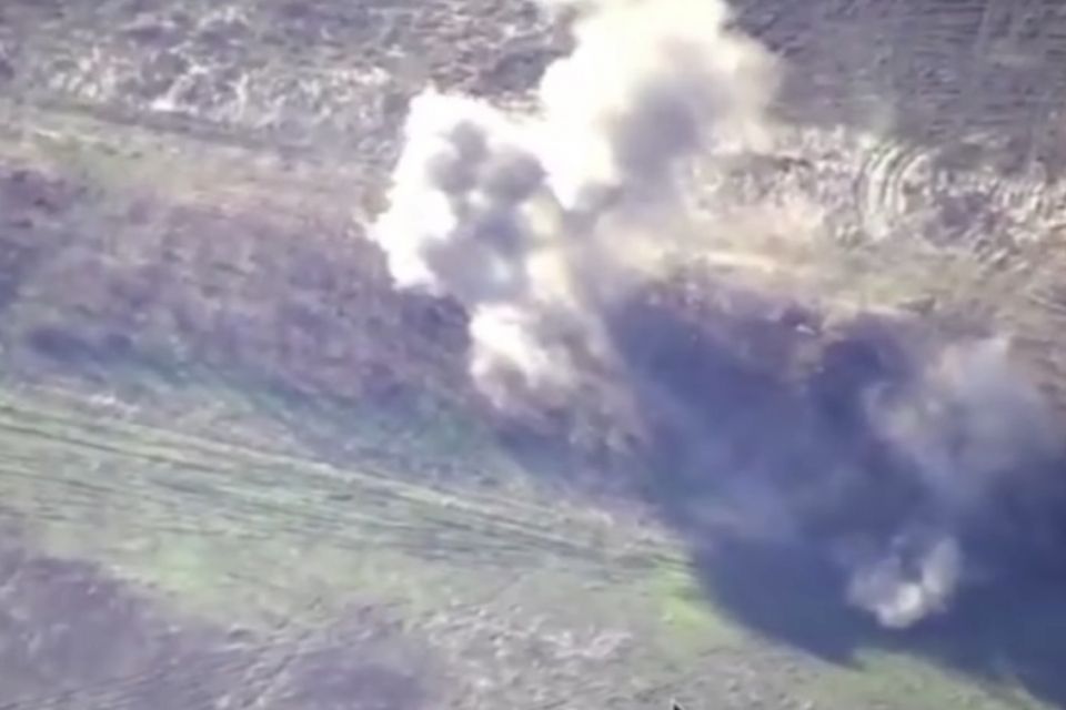Артилеристи 44-ї бригади показали, як знищили ворожі гармати та боєприпаси