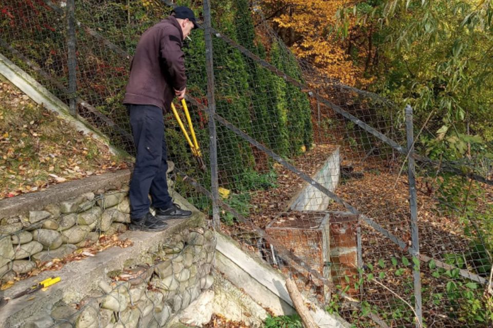 У Тернополі демонтували незаконно встановлену огорожу біля Ставу