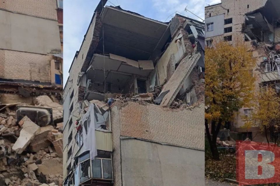 У Хмельницькому через вибух газу обвалився будинок. Постраждали люди, серед них дитина