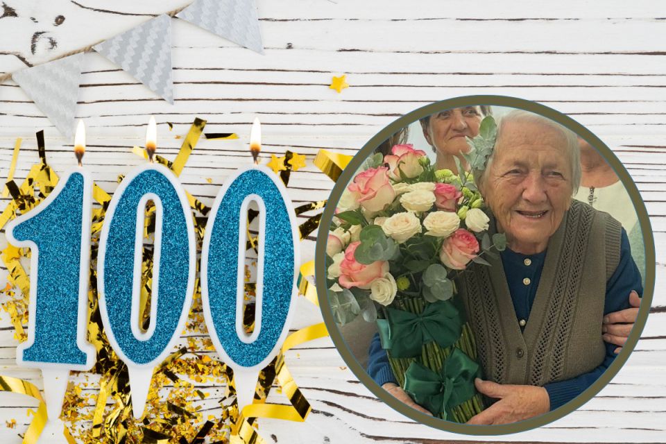 Столітній ювілей відзначила жителька селища Підволочиськ