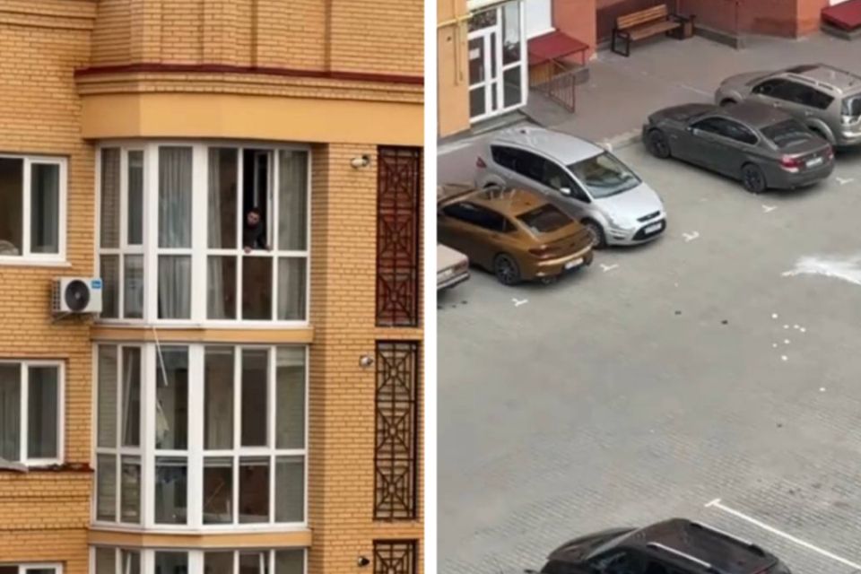 Кидав взуття і банки з балкона, погрожував стріляниною перехожим: на Тарнавського затримали чоловіка