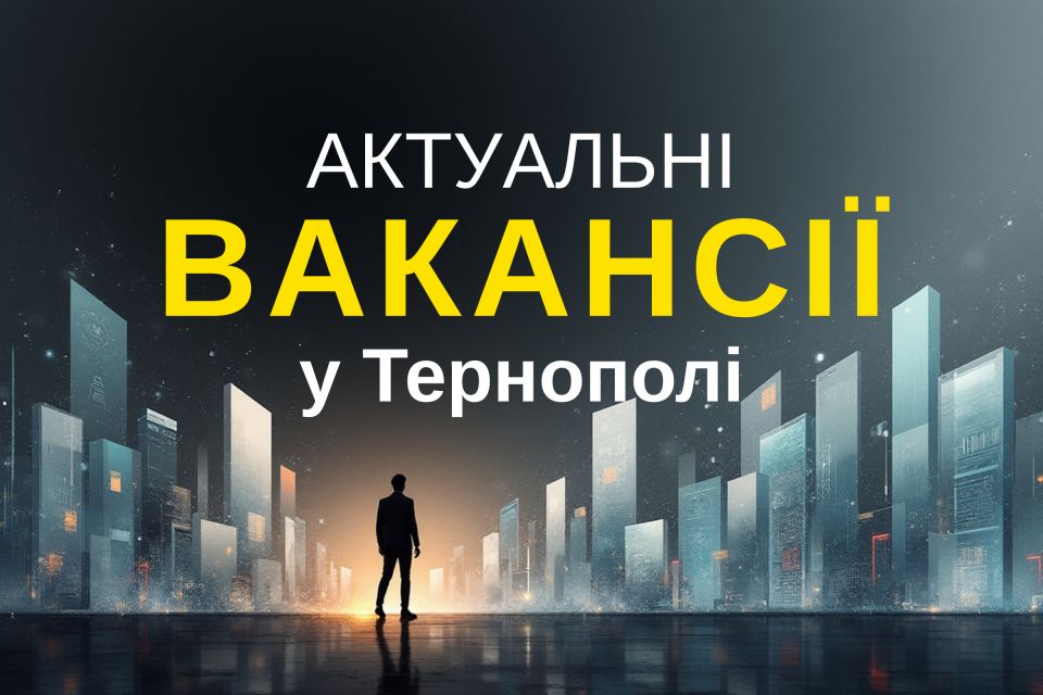 Робота у Тернополі: Актуальні пропозиції тижня (оновлено 12 листопада)