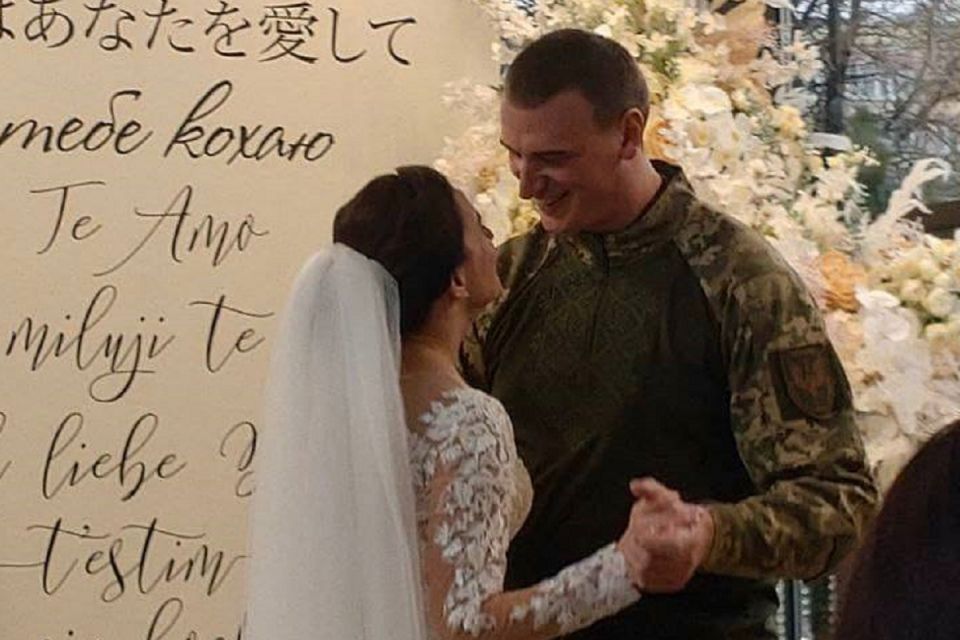 Італієць, який служив у тернопільському батальйоні, одружився з українкою