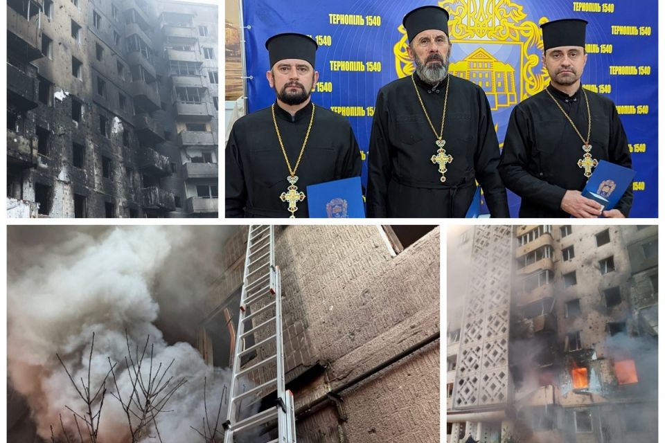 «Бог спасав, а ми тільки драбину приставляли»: священник, який з помічниками рятував людей на 15 Квітня