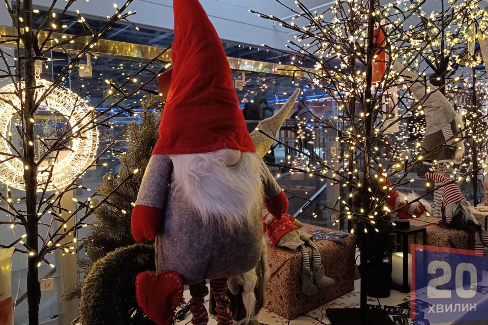 Іграшки від 4 грн, штучні ялинки до восьми тисяч. Яку новорічну атрибутику вже продають у Тернополі