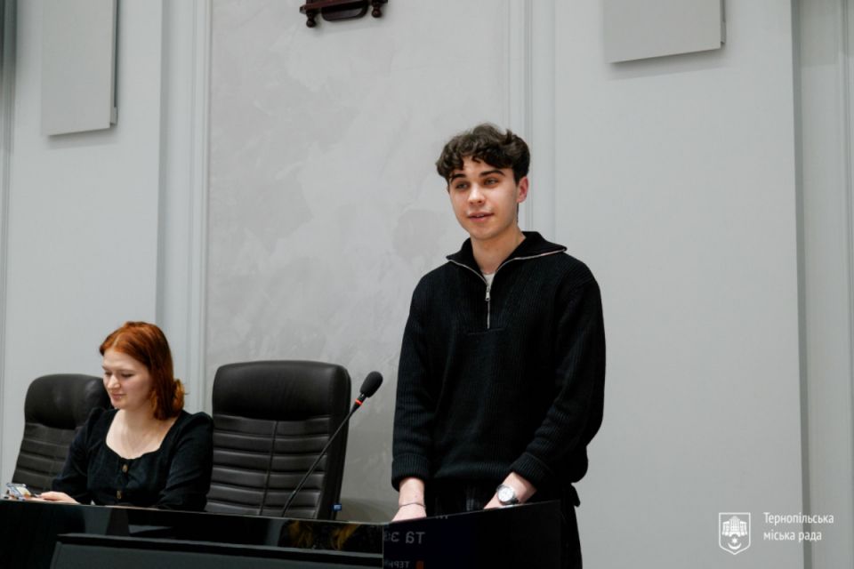 Валентин Пижик став новим головою Молодіжної міської ради Тернополя