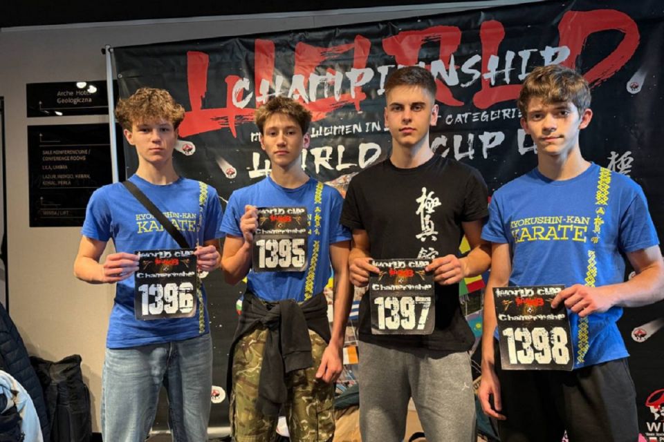 Тернополяни відзначилися на Чемпіонаті Світу з Кіокушин Будо карате у Варшаві