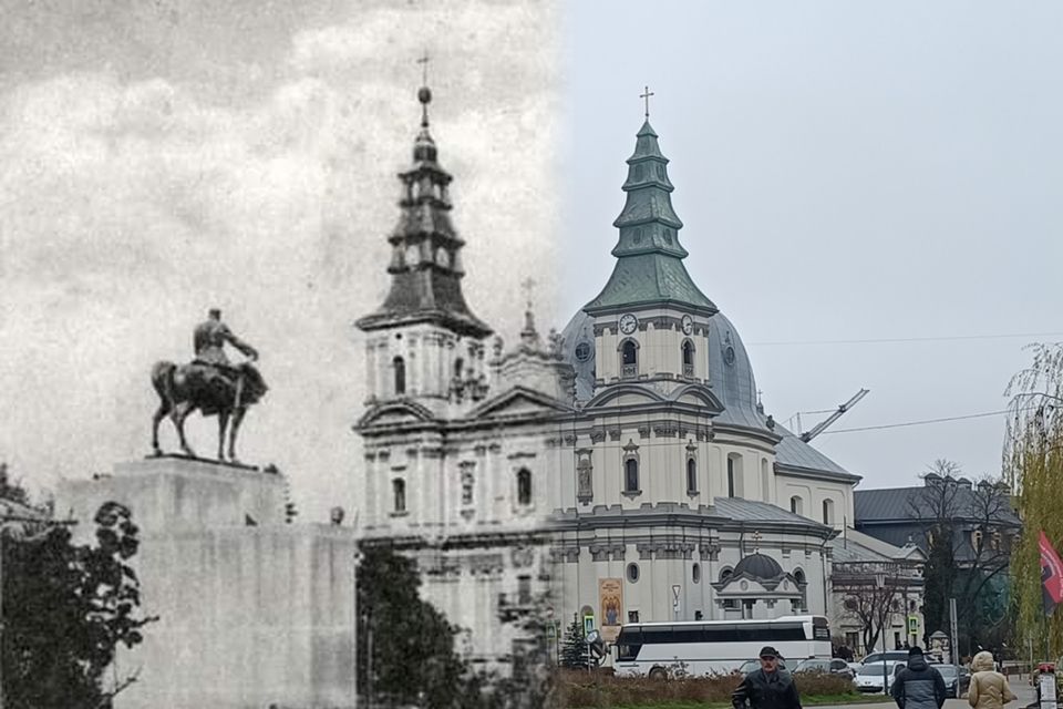 Пам’ятники, яких більше немає у Тернополі: що тепер на їх місці. Відтворили фото з одного ракурсу