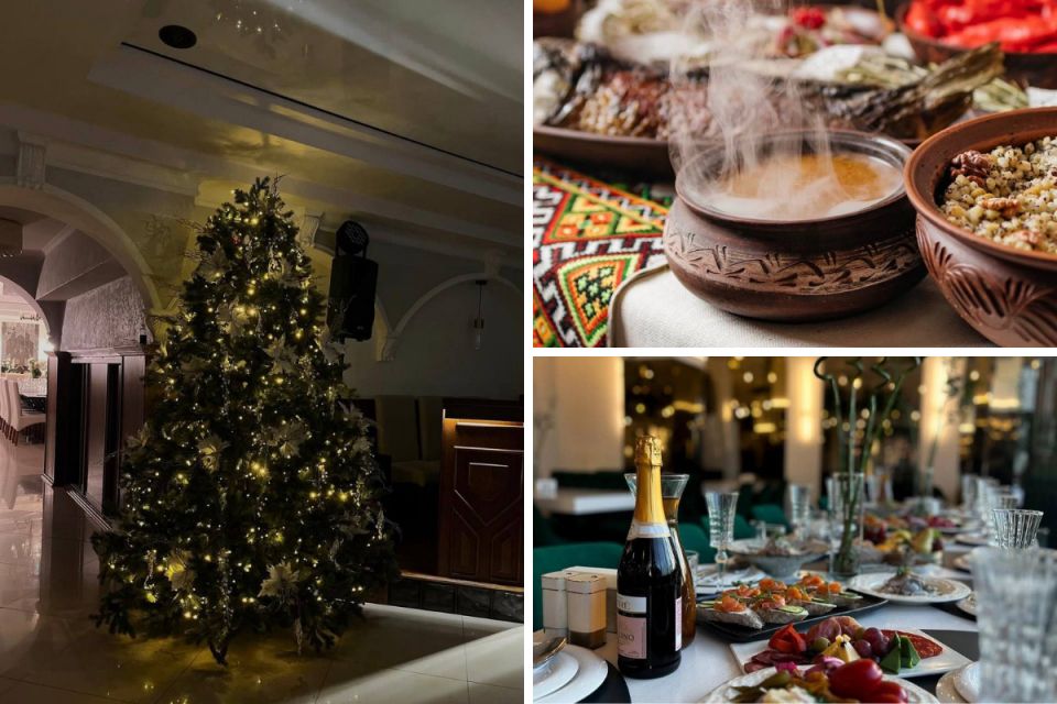 Новорічні корпоративи 2026: що пропонують ресторани Тернополя та скільки коштує святкування