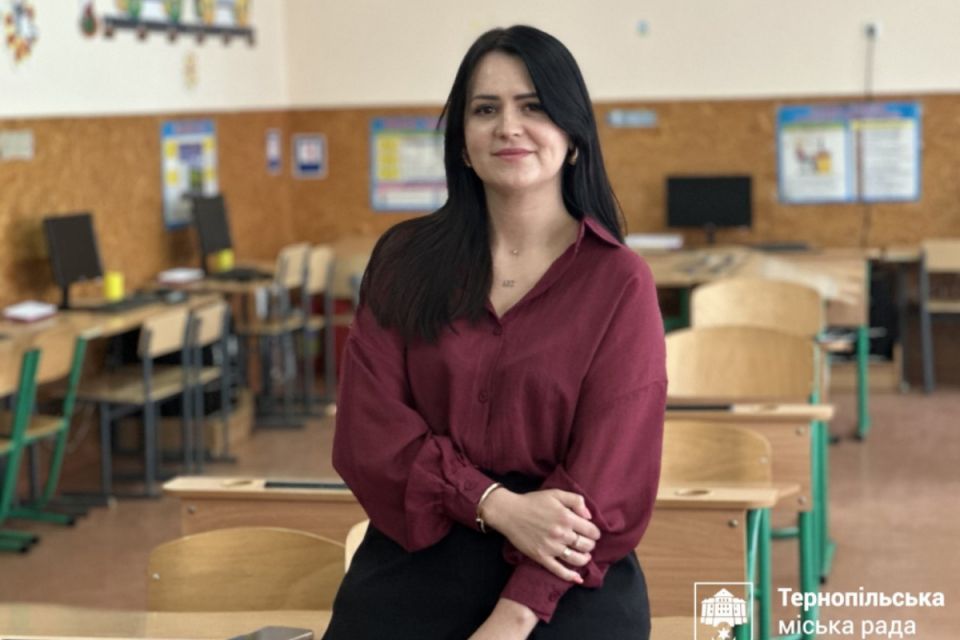 Вчителька тернопільської школи №23 отримала премію Global Teacher Prize Ukraine
