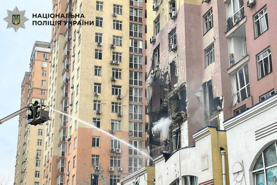 Київ та область зазнали масованого удару ворога: є загиблий та поранені